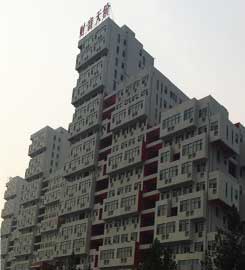 [鄭州真石漆]富士康冠達(dá)花園個(gè)性設(shè)計(jì)，只用超前單彩真石漆