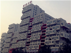 [鄭州真石漆]富士康冠達(dá)花園個(gè)性設(shè)計(jì)，只用超前單彩真石漆